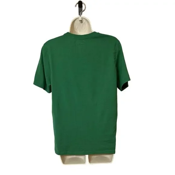 Holiday Time Green Reindeer Lights Tee Youth XL Fun Festive Christmas Top - Picture 2 of 5